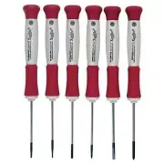 Xcelite XP600 ESD Safe Precision Slotted and Phillips Screwdriver Set, 6-Piece
