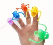 2x 20Pcs Funny Dinosaur Finger Puppet Dolls Assorted