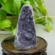 520g Natural Amethyst Geode Mineral Specimen Crystal Quartz Energy Decoration