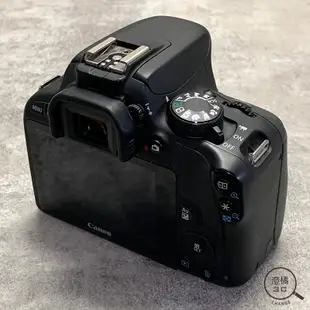 『澄橘』CANON EOS 100D Body 機身 黑 二手 無盒裝 中古《歡迎折抵 相機租借 相機出租》A62990