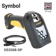 Symbol Motorola DS3508-DP Rugged Corded 2D Handheld Barcode Scanner w USB Cable