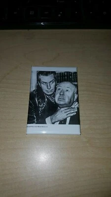 VINCENT PRICE AND ALFRED HITCHCOCK FRIDGE MAGNET