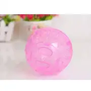 Mice Running Ball Hamster Exercise Small Pet Funny Toys (Pink 12cm)