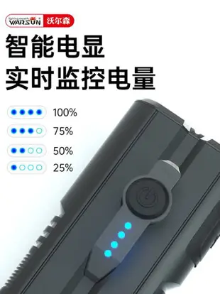 手電筒強光可充電遠射戶外照明小便攜超亮多功能磁鐵氙氣燈長續航 全館免運