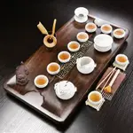 【小倉OGULA】家用排水式茶盤 祥雲流水套裝茶盤 68*35公分 茶杯盤套裝組 托盤 茶具 茶台