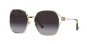 Miu Miu SMU 52WS Pale Gold/Grey Shaded (ZVN-5D1) Sunglasses