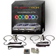 RGB Angel Eye LED Halo kit with IR Remote for 11-16 Volkswagen Jetta Headlights (for: Volkswagen)