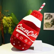 Kawaii Funny Caca Cola Soda Soft Stuffed Doll 3D Simulation Carbonated Drink