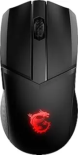MSI Clutch GM41 Lightweight Wireless Gaming Mouse, Black