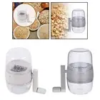 Handheld Food Shredder Mincer Blender Removable Hand Crank Nut Chopper Dry Fruit