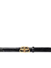 Balenciaga BB Belt in Black