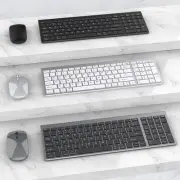 Wireless Keyboard And Mouse bluetooth Dual-mode Slim Rechargeable Typing Silent