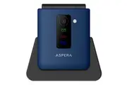 Aspera F50 4G Flip Phone (2.4'', 128MB/48MB) - Midnight