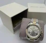 Michael Kors MK5627 Bradshaw Chronograph Silver & Gold Tone Ladies Watch