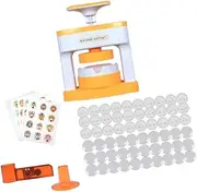 Hellery DIY Pin Badges Maker Making Brooch Pin Making Machine Button Maker Machine for Children's Day