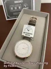 2 days shipping SEIKO MetronomeWatch Limited Edition (White & Gray) NEW with tag