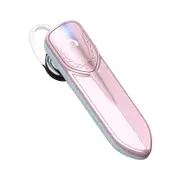 Bluetooth Earphone With Cvc Noise Reduction Unilateral Design Rose Gold Earbuds