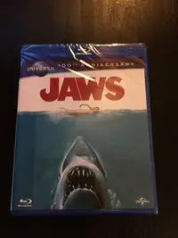 在飛比找Yahoo!奇摩拍賣優惠-(全新未拆封)大白鯊 Jaws 藍光BD(傳訊公司貨)限量特