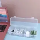 Transparent Data Cable Storage Box Dustproof Cable Container Data line