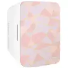 Infinity 0.35 Cu. Ft. Retro Mini Fridge in Fractal Pink without Freezer - NEW