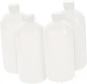 Alipis 4Pcs Reagent Bottles with Lid Chemical Storage for Laboratory and Home Use Graduated Liquid Containers for Personal and Industrial Applications
