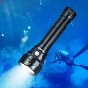 Diving Flashlight Bright 5000lm Dive Light Waterproof Underwater Torch Light New