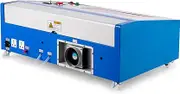 VEVOR K40 Laser Engraver CO2 Laser Engraving Cutting Machine 12x8 inches Laser Engraving Machine with Movable Wheels and Exhaust Fan