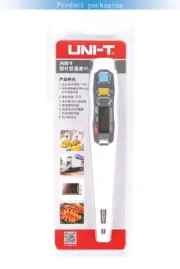 UNI-T A61 Digital Oven Thermometer Pen-type Design LED alarm Data IP65 MAX/MIN