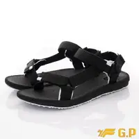 在飛比找樂天市場購物網優惠-GP 涼拖鞋-輕量綁帶涼鞋款G1674W-10黑(女段)