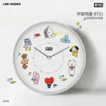 【CARRYPLUS】BT21質感簡約掛鐘(LINE FRIENDS 官方授權)