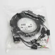 Avocent CBL0084 6ft USB Dual Head DVI-D Video Cable And Audio