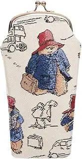 Signare Tapestry Kiss lock Glasses Case for Women Eyeglass Case in Paddington Bear Design (GPCH-PADD), Paddington Bear, One size