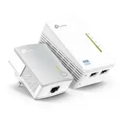 TP-LINK TL-WPA4220 KIT 300Mbps AV600 Wi-Fi Powerline Extender Starter Kit