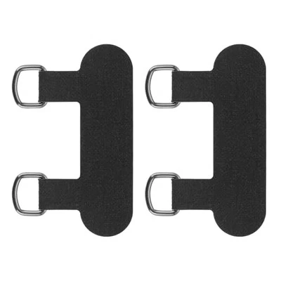 2 Pcs 2 Way Cell Phone Tether Tab, Metal Double Head Cellphone Lanyard Patch