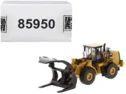 CAT 972M Wheel Loader Log Fork Operator 1/87 HO Scale Diecast Model Diecast M...