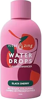 Vital Zing Stevia Black Cherry Water Drops 45 ml