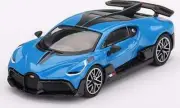Bugatti Divo Blu Bugatti - MiJo Exclusive (Mini GT) Diecast 1:64 Scale Model -