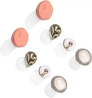Ipetboom Japanese Silicone Nail Separator Flexible Finger Splitter Toe Spacers for Nail Art Portable Divider for Home Salon Use Cute Flower Design