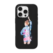 iPhone 16 Pro Impact Case MagSafe Compatible Chic Back Lady