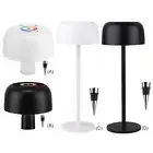 Cordless Mushroom Lamp Rechargeable Touch Dimmable Portable Cordless Table Lamp