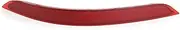 Rear Bumper Reflective Strips Car Rear Bumper Reflector Red Lens Warning Strip X5 F15 2014-2018 Rear Lights(1Pc Left)