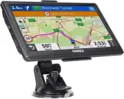 9” Truck GPS Navigation System 2025 Maps Free Updates Commercial Drivers