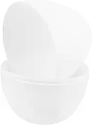 SHOWERORO Giant Plastic Easter Egg Molds Diy Fillable Party Supplies Large Empty Shell Decorative Toys