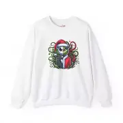 Christmas Crewneck Sweatshirt - 'Jack and the Grinchmas' Design