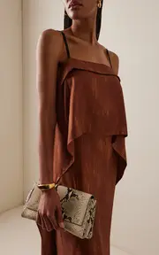 [Proenza Schouler] Wilma Double Printed Silk Dress