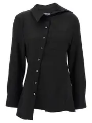 [Jacquemus] Jacquemus-La Chemise Pablo Camicie Nero-Donna 36FR Black