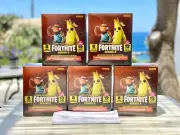 Panini Fortnite Series 2 Mega Blaster Box 3 Cracked Ice Crystal shard - NEW