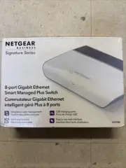 Netgear 8 Port Gigabit Ethernet Computer Switch. New In Box