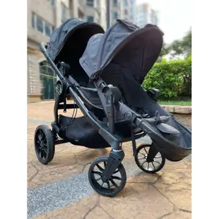 baby jogger city select Lux全能單雙人推車黑色 二手