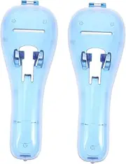 MERRYHAPY 1set Travel Razor Case Lightweight Shaver Protective Box Durable Design for Safe Storage Portable Shaving Container Workmanship for Travel and Home Use 2pcs